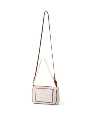  Compagnon Small Zipped Sholder Bag In Canvas