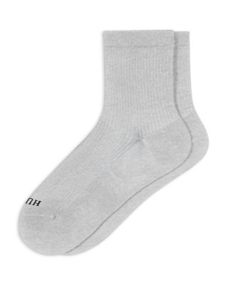 Silk Blend Sheer Rib Socks