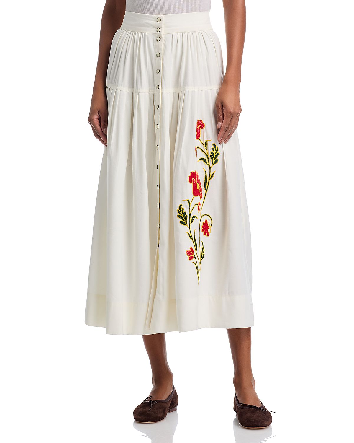 The Great. The Western Embroidered Highland Skirt