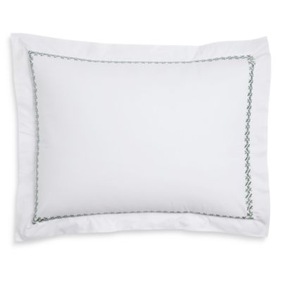 Atticus Embroidered Sham, King - Exclusive