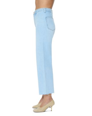 Penny High Rise Wide Leg Crop Jeans in Eternal