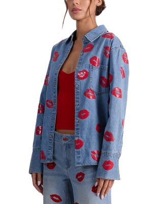 Finely Oversized Denim Shirt