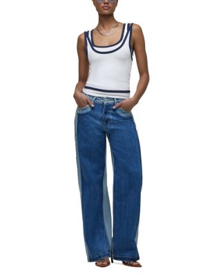 Rylee Low Rise Loose Jeans in Double Take