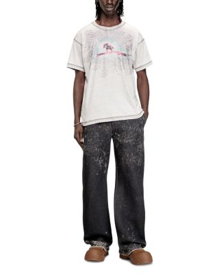 Sequin Graphic Crewneck T-Shirt