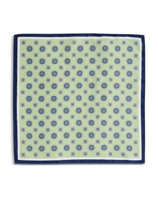 Medallion Silk Pocket Square - Exclusive 