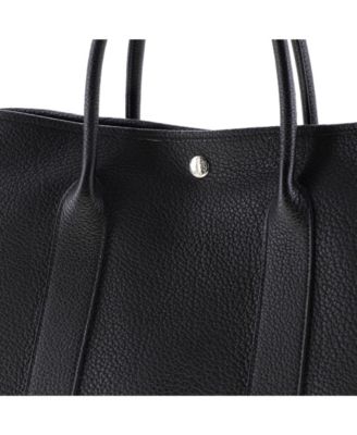 36 Garden Party Tote Leather