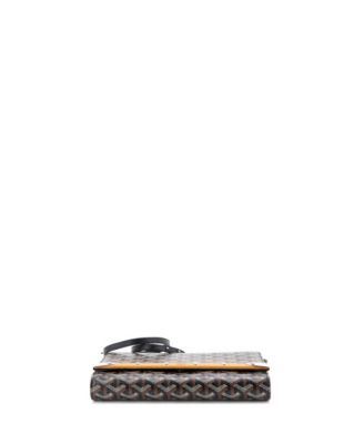PM Monte Carlo Clutch with Strap Coated Canvas