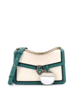 Small Serpenti Forever Shoulder Bag Quilted Leather