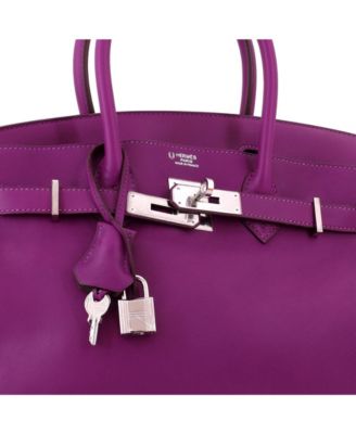 Birkin 30 Handbag Bicolor Swift with Palladium Hardware