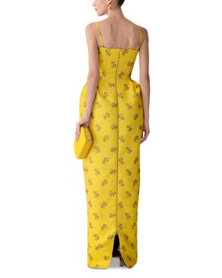 Square Neck Bell Skirt Dress