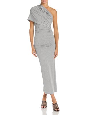 One Shoulder Twisted Dress