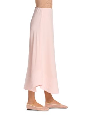 Silk Midi Skirt