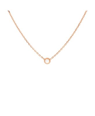  XS Cartier D'Amour Pendant Necklace 18K Rose Gold with Diamond, 16"