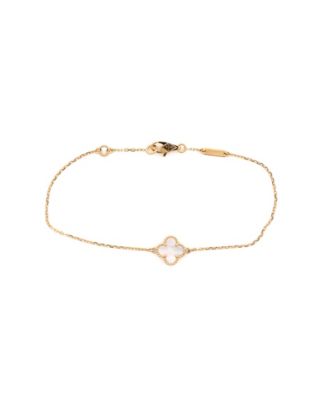  Sweet Alhambra Bracelet 18K Gold and Mother of Pearl