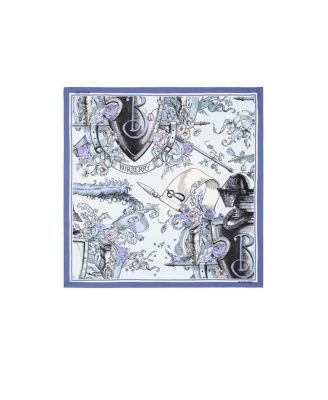 Etched Knight Silk Scarf