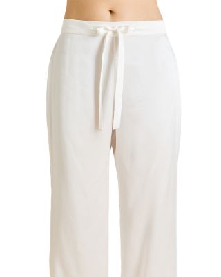 Silk Woven Long Pajama Set