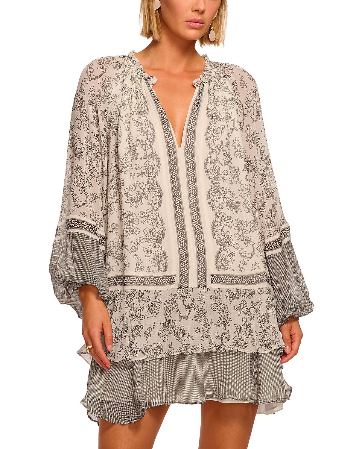Josephine Silk Mini Dress