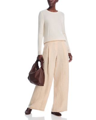 Wide Leg Astor Pleated Pants