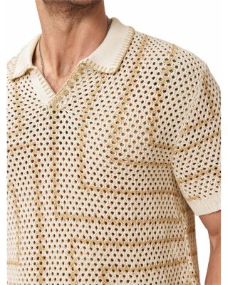 Lloyd Crochet Polo Shirt