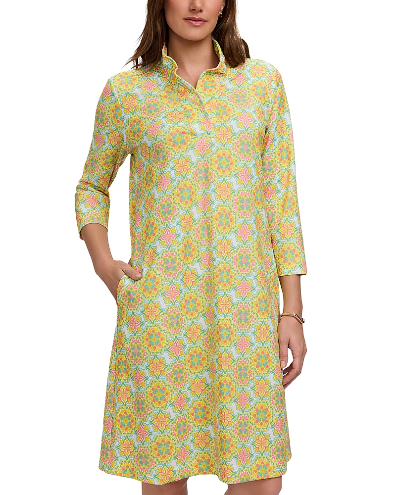 Foxcroft Tammy Sicilian Tile Dress