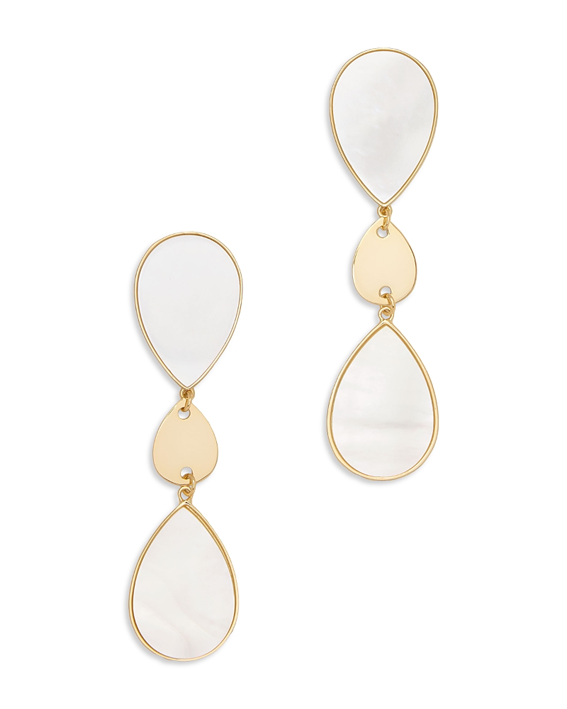 Ramy Brook Kari Mother of Pearl Statement Earrings