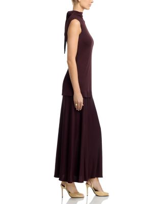 Double Layer Mid Length Dress