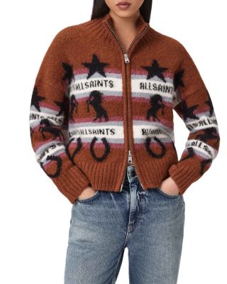 Epona Logo Zip Cardigan