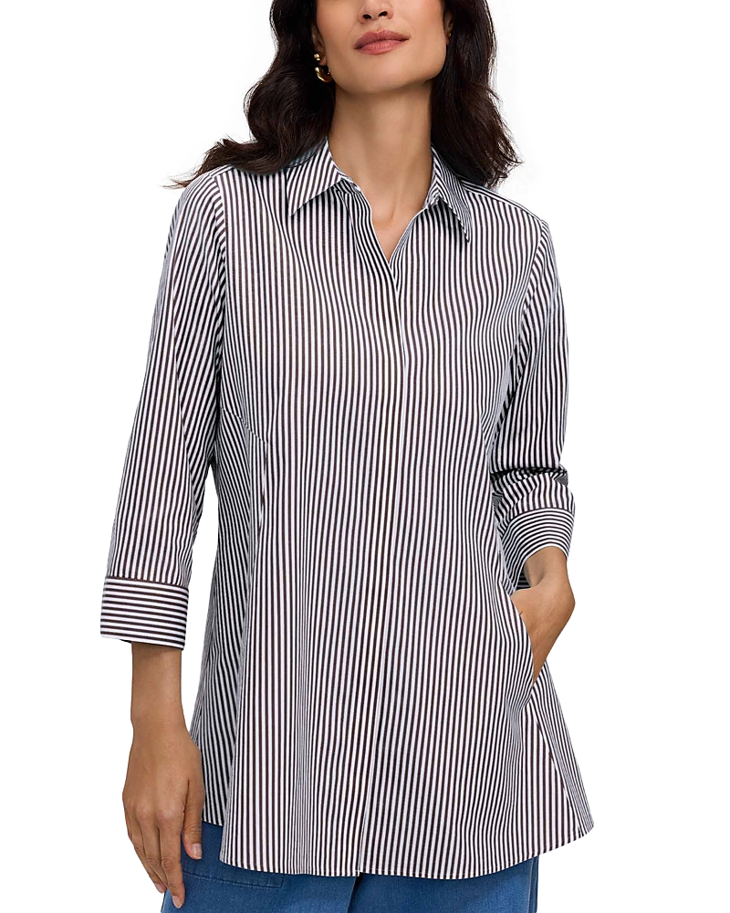 Foxcroft Cici Stripe Shirt
