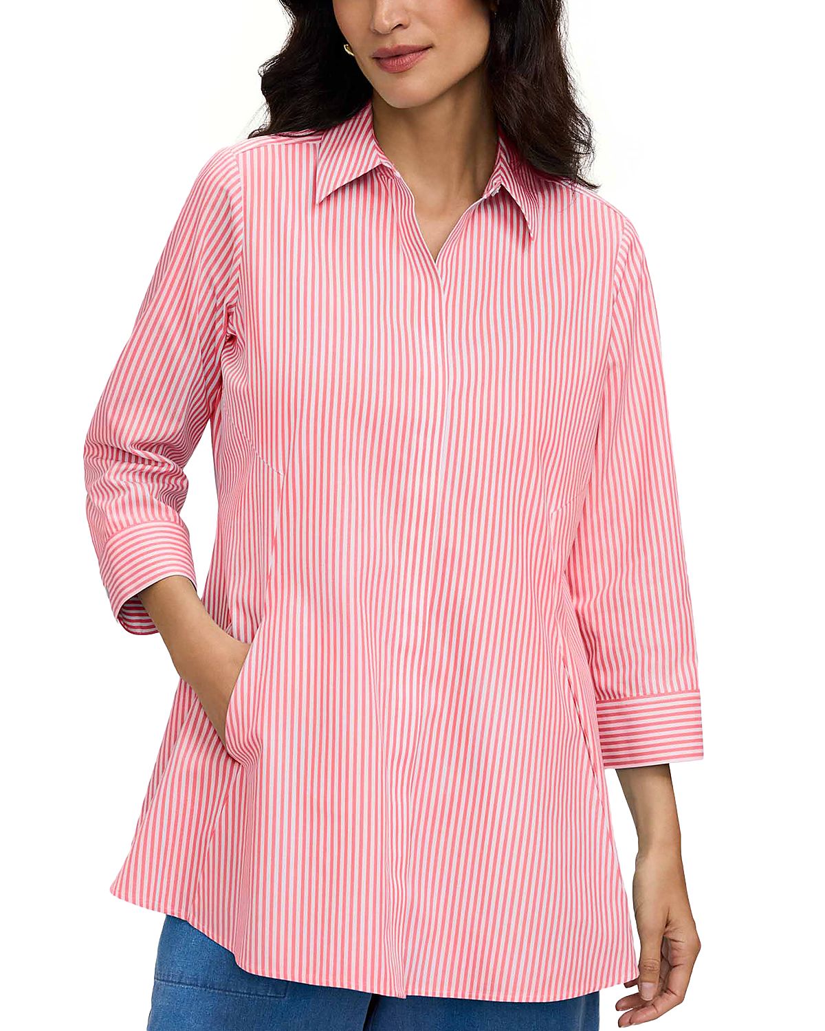 Foxcroft Cici Stripe Shirt