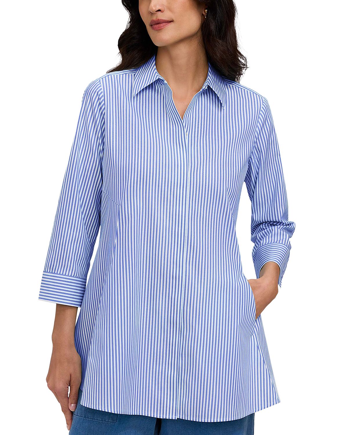Foxcroft Cici Stripe Shirt