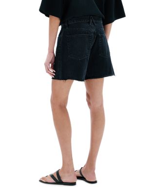 Sienna High Rise Jean Shorts in Shadow Ridge