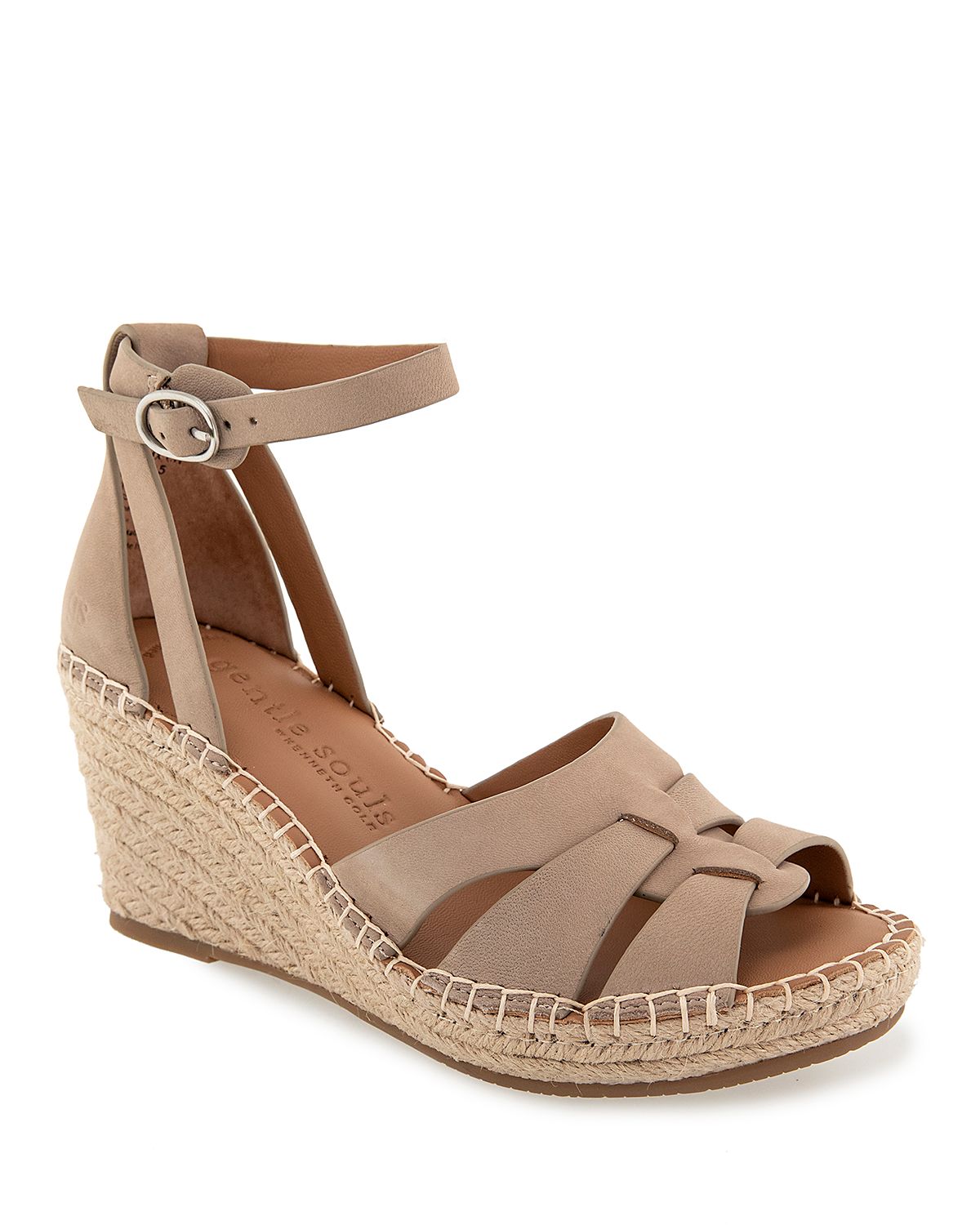 Gentle Souls by Kenneth Cole Women's Coolie Espadrille Wedge Sandals