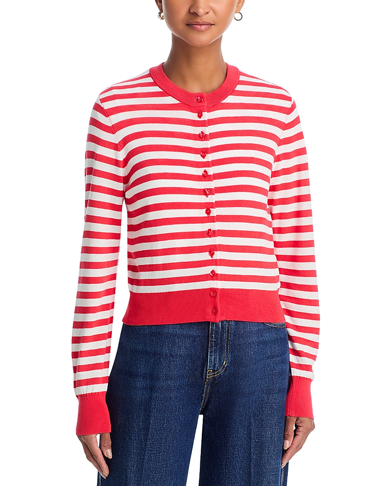 525 America Harlow Striped Button Down Cardigan