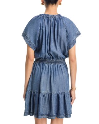 Covera Tiered Mini Dress