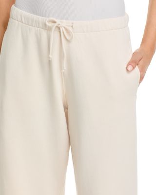 Heavyweight Garment Dye Hoodie & Washed Vanilla Heavyweight Garment Dye Wide Leg Pants