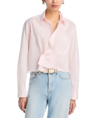 Long Sleeve Cropped Shirt