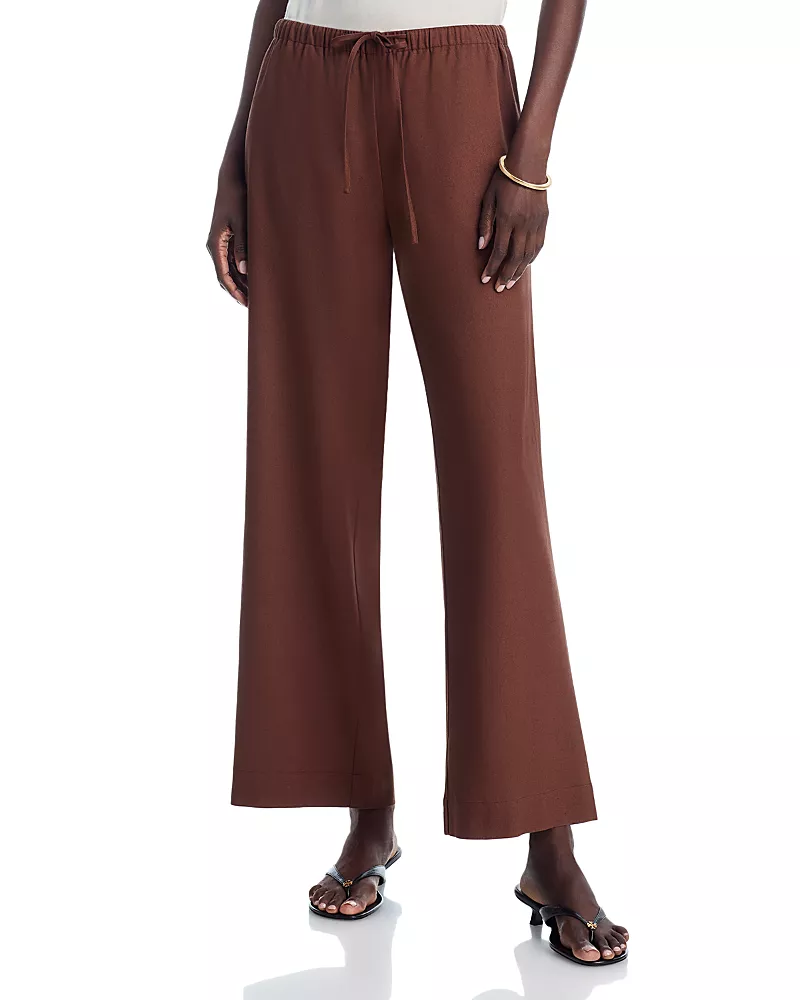 Single Thread Tie Front Pants