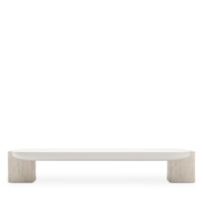 Overlap Rectangle Cocktail Table, Light