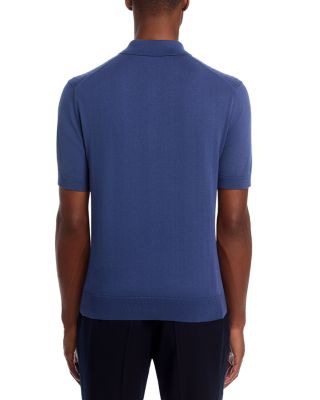 Pointelle Short Sleeve Sweater Polo - Exclusive