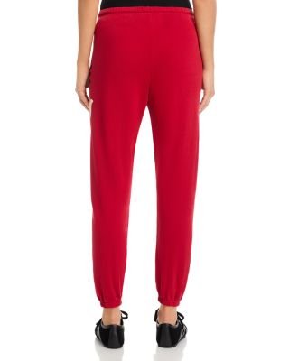 Cotton Logo Sweatpants in Pinkbird