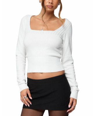 Kerry Square Neck Knit Top