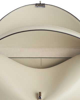 T-Lock Beige Leather Handbag 