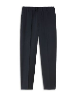 Tapered Fit Pleated Pants