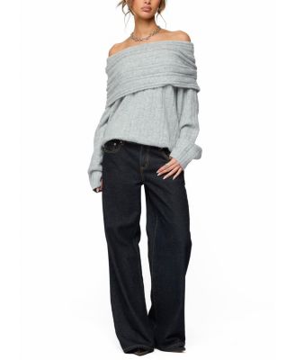 Kadenna Oversized Off Shoulder Sweater