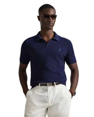 Textured Cotton Linen Sweater