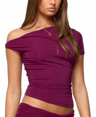 Halli Twisted Off Shoulder Top