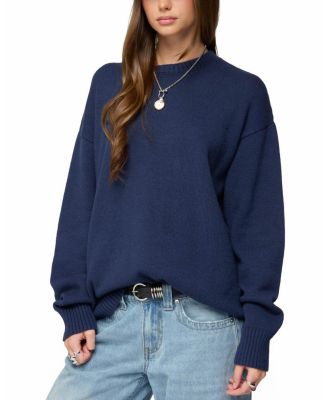 Priscila Oversized Crewneck Sweater
