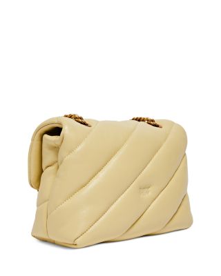 Love Puff Mini Leather Convertible Crossbody