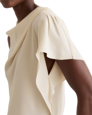 Natalie Drape Neck Shell Top