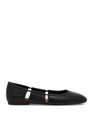 Women's Leona Cutout Leather Ballet Flats